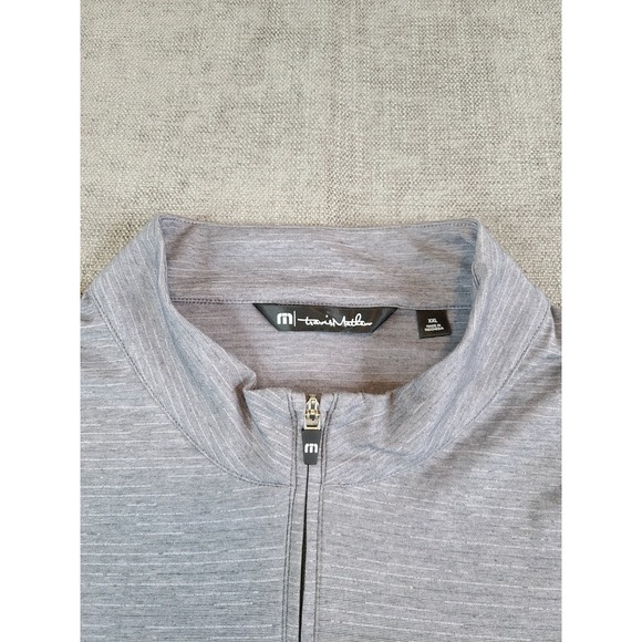 Travis Mathew Gray Zip Up Sweater - Picture 6 of 7